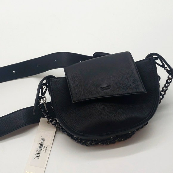 HAMMITT WAIST BAG SIZE 7X4 COLOR BLACK 100% AUTHENTIC NEW - Picture 7 of 11